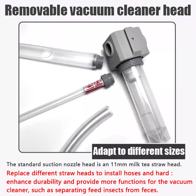 Ant Farm Collection Tool Ants Vacuum Cleaner Rechargeable Ant Nest Trash Cleaning Tool Wild Collecting Ants Queen Accessories - Image 6