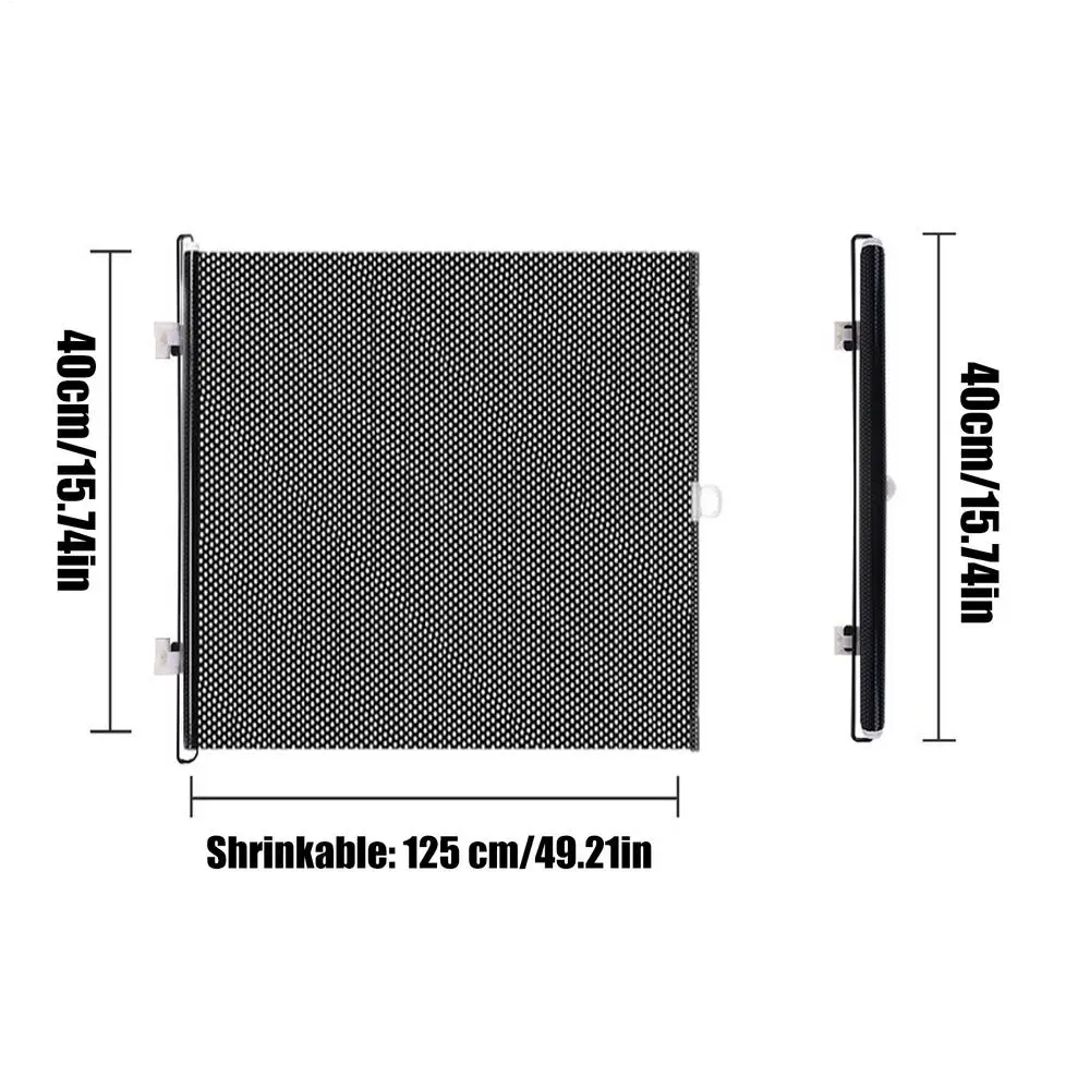 Retractable Pet Gate Dog Gate for Doorways 40x125cm Animal Fence Cat Barriers Pet Supplies Retractable Baby Gates for Stairs - Image 7