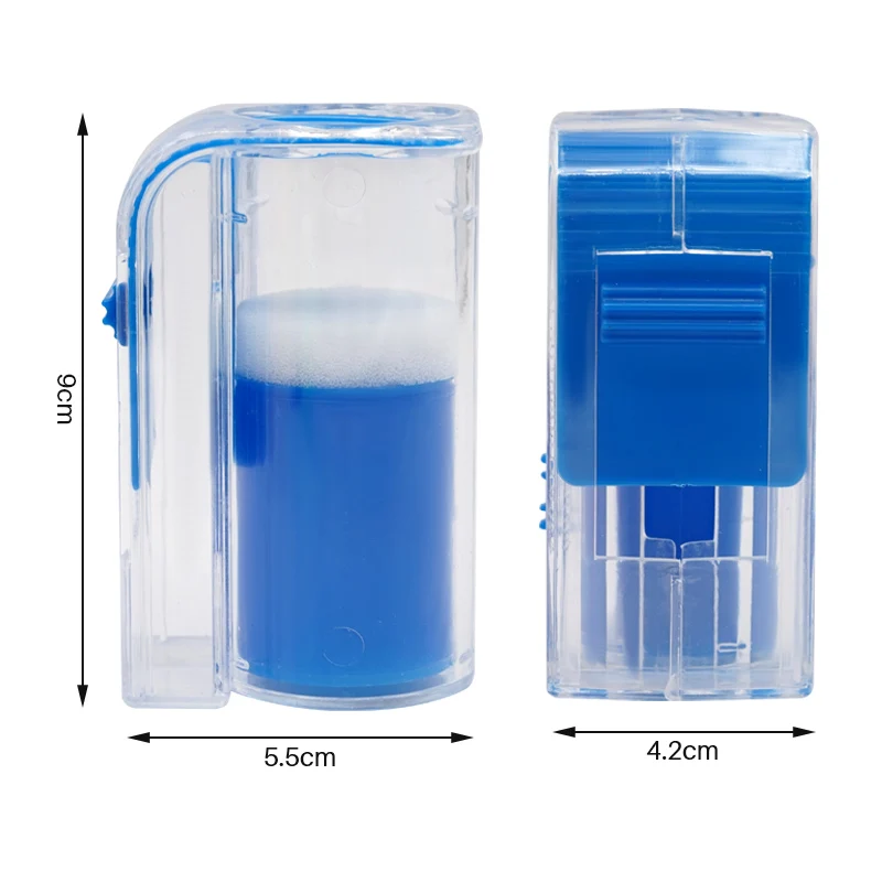 1Pcs Plastic Queen Bee Marker Bottle Bee Catcher Marking Cage Handed Marking Bottle With Sponge Plunger Beekeeping Tools - Image 6