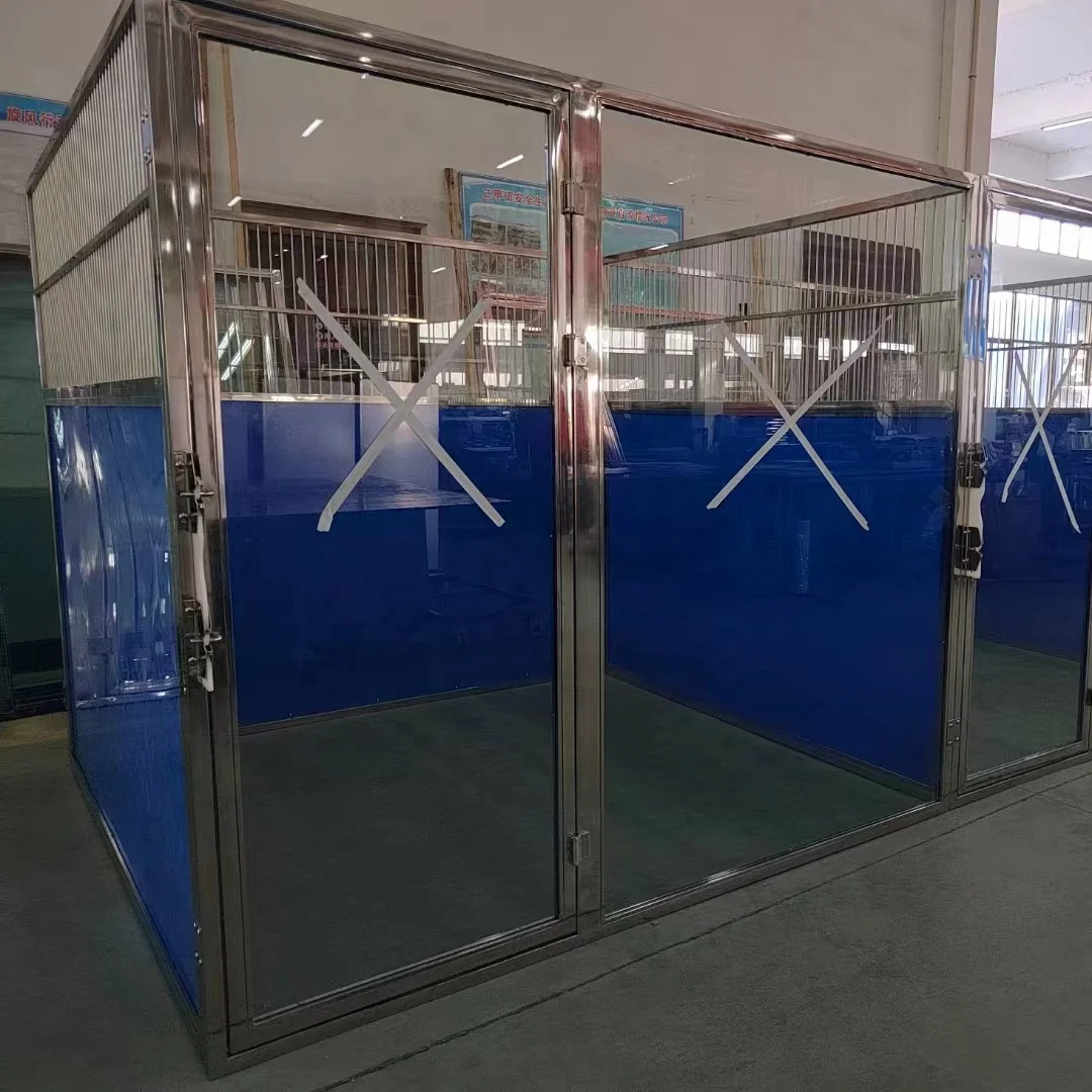 Dog Pet Animal Cages Veterinary Kennel Dog Kennels Large Outdoor Weather Proof - Image 5