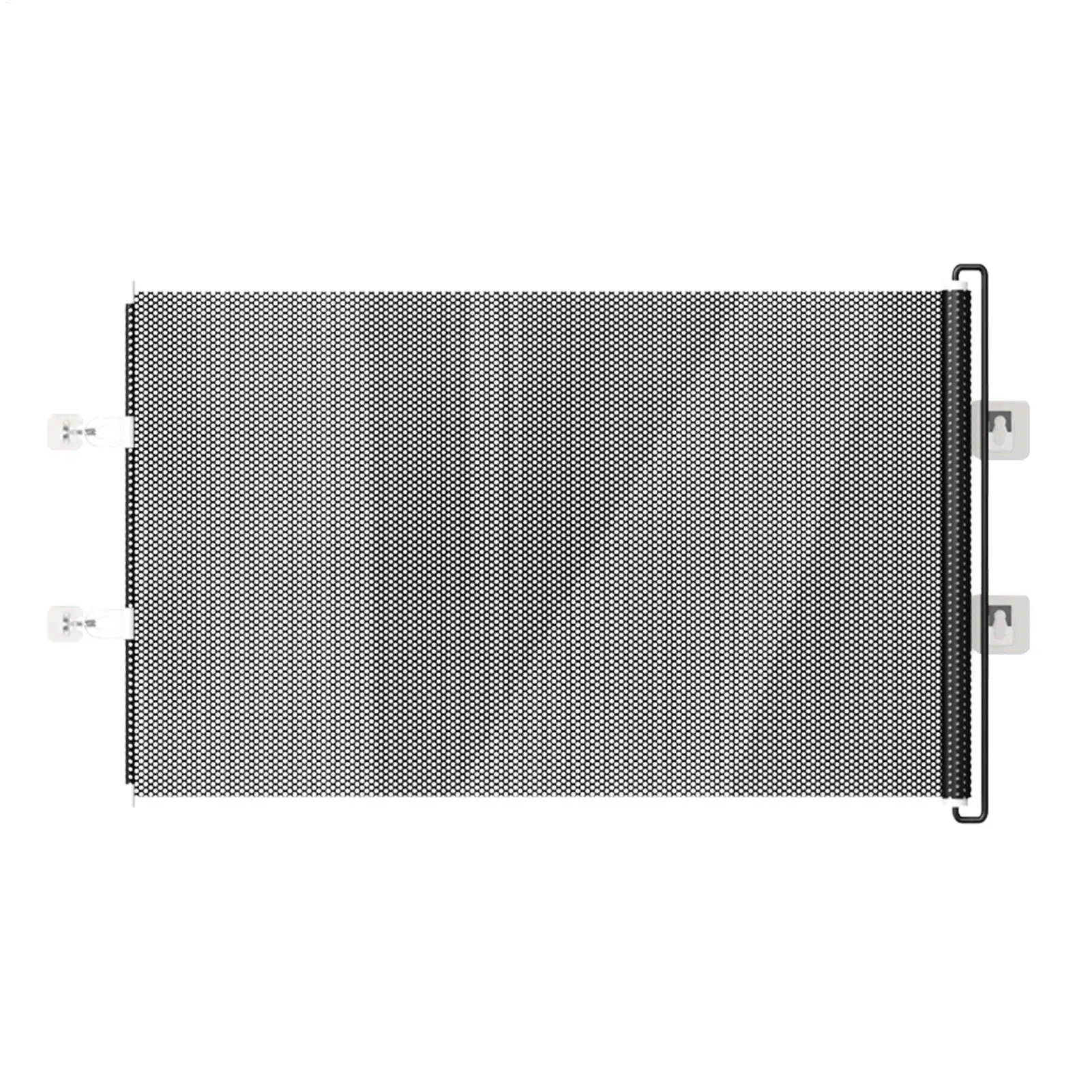 Retractable Pet Gate Dog Retractable Gate No-Drill Childproof Net Fence Cat Baffle for Indoor Staircase Patio Fireplace Deck - Image 6