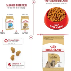 Adult Shih Tzu Dry Dog Food, 10 lbs, Breed-Specific Nutrition