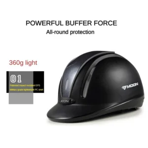 Top Quality Equestrian Helmet Horse Riding Helmet Breathable Durable Safety Half Cover Horse Rider Helmets PVC+EPS