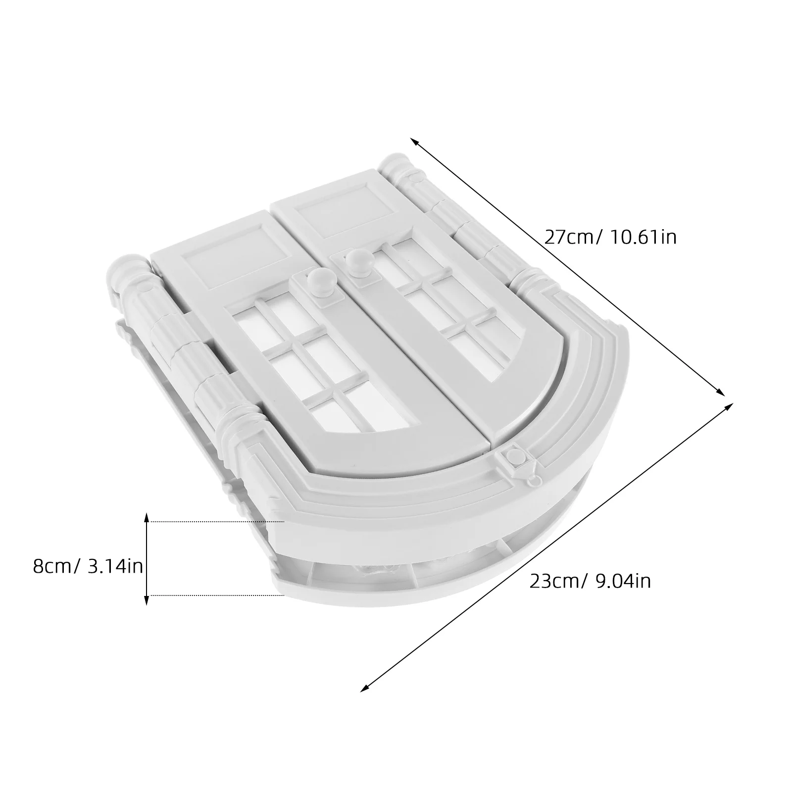 Pet Door Dog Indoor Gate Cat Entrance Interior Doors for Wall Flap Gates Doorways - Image 8