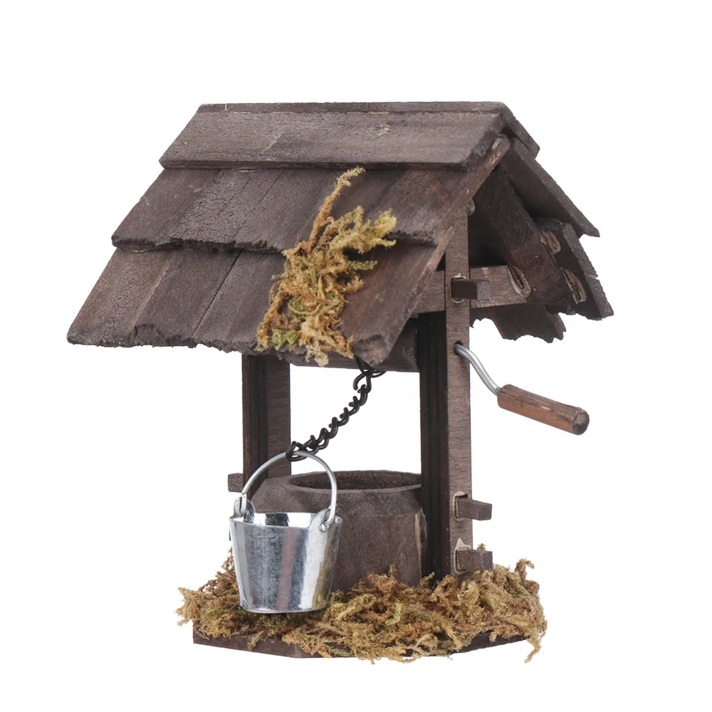 1:12 Scale Miniature Chicken Coop Mini Arch Bridge Outdoor Scene Model Dolls Accessories Dollhouse Decoration Fairy Garden Decor - Image 7