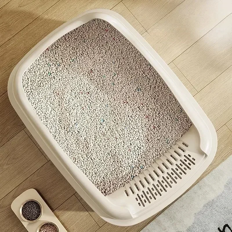 Cat Litter Box Small Size Pet Sandbox for Kitty Anti-Splash Cats Toilet - Image 6