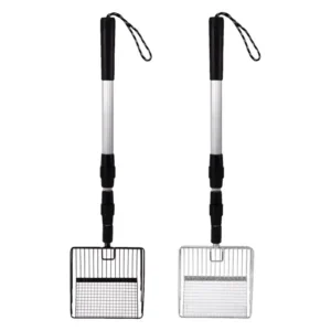 Stretchable Chicken Poop Scooper Chicken Coop Rake Cat Litter Scooper Chicken Coop Litter Sifting Shovel Chicken Coop accessory