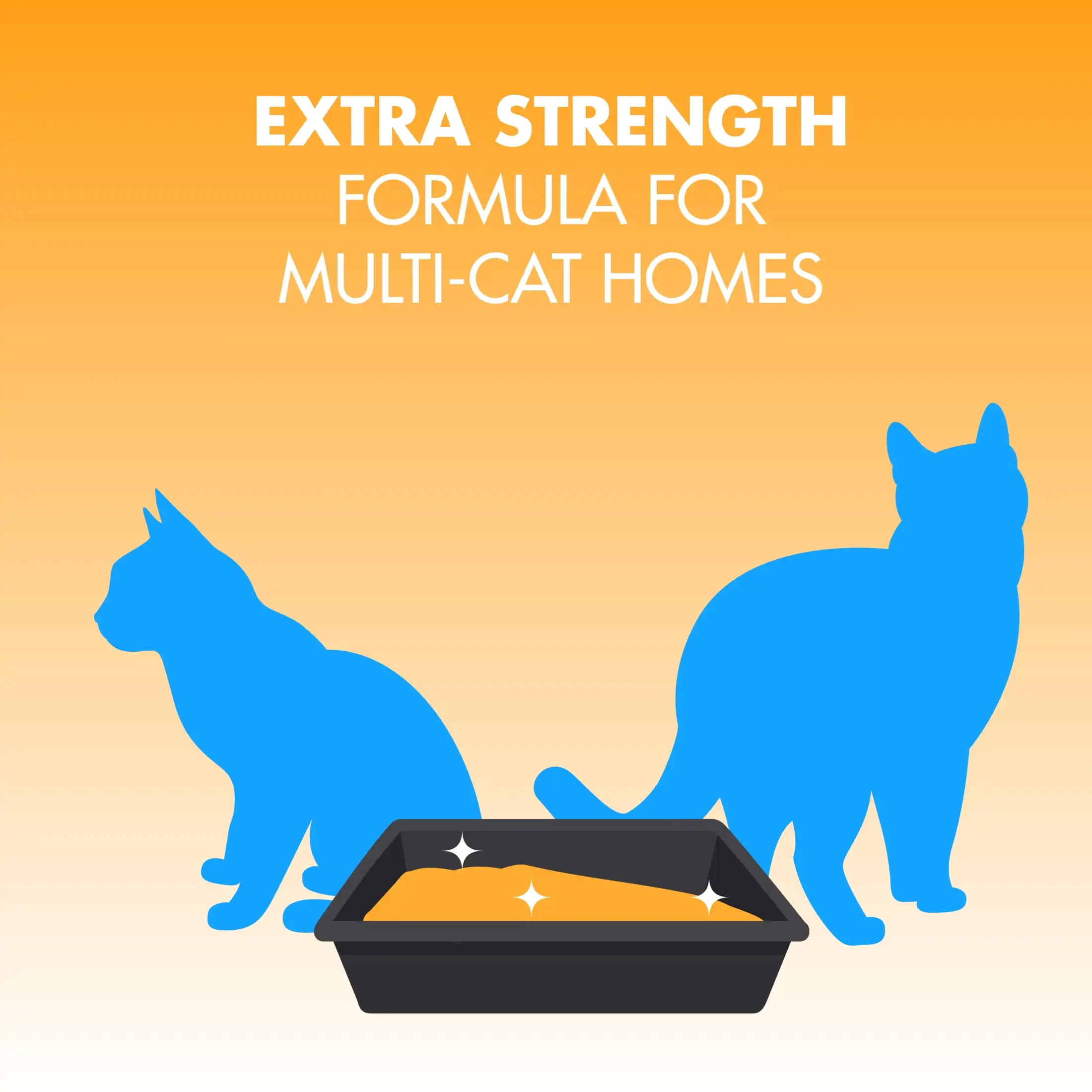 (2 pack) Superior Odor Control Cat Litter, Multi-Cat Clumping Litter, Clean Burst Scent, 40 lb - Image 5