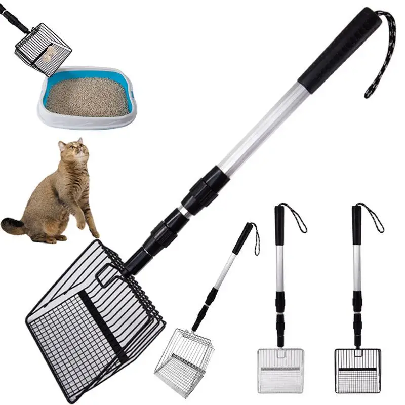 Stretchable Chicken Poop Scooper Chicken Coop Rake Cat Litter Scooper Chicken Coop Litter Sifting Shovel Chicken Coop accessory - Image 2