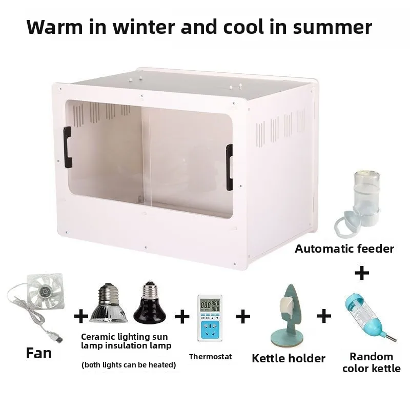 Chicken Breeding Box Specialized Constant Temperature Cage Set Large-space Indoor Ornamental Insulated Box Pet Chicken Coop - Image 6