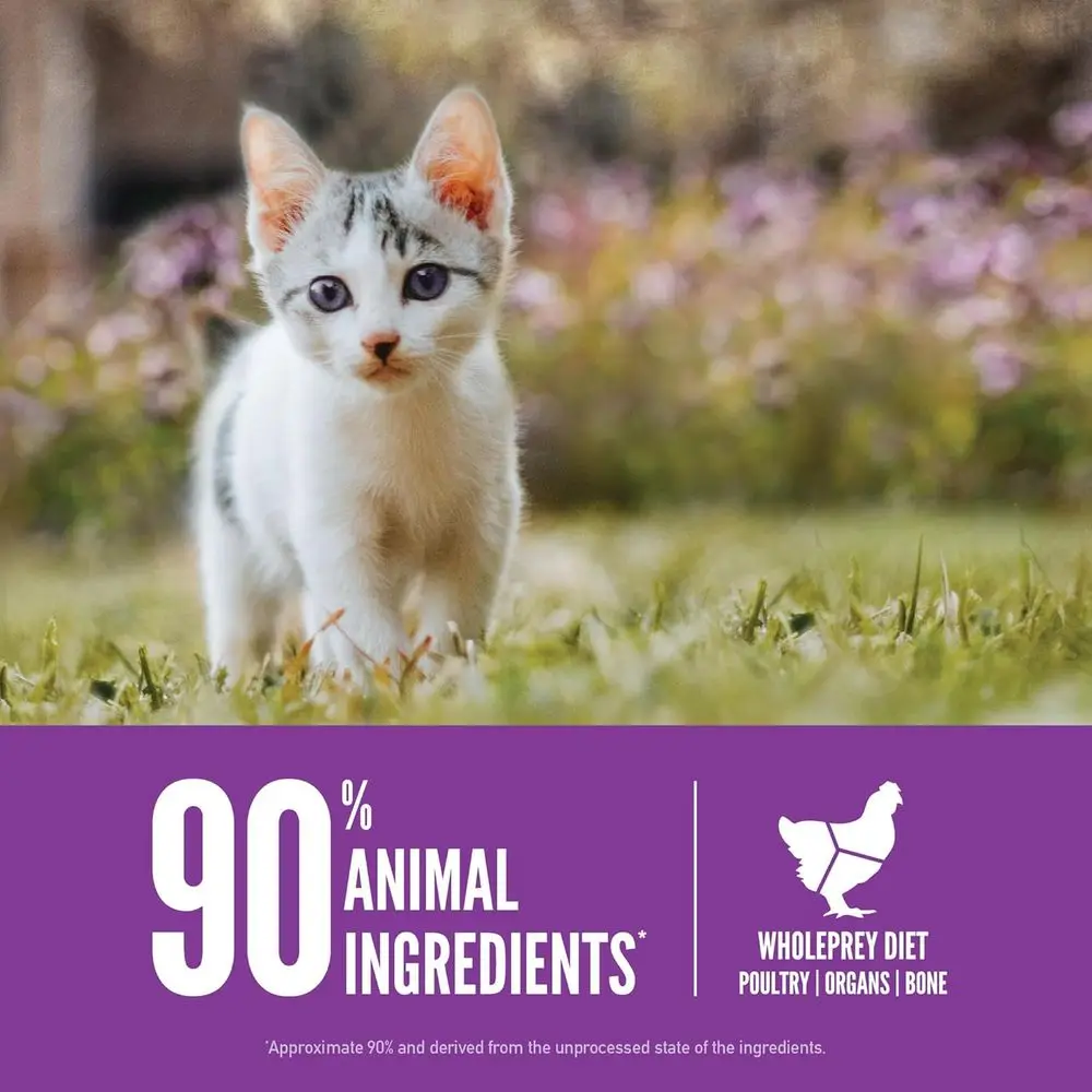 Premium Kitten Dry Food, 4lb Bag, High Protein Grain-Free Recipe - Image 5