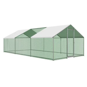 Large Outdoor Chicken Coop Sturdy and Durable Poultry Shed Suitable for Ducks Rabbits and Other Poultry Farms.